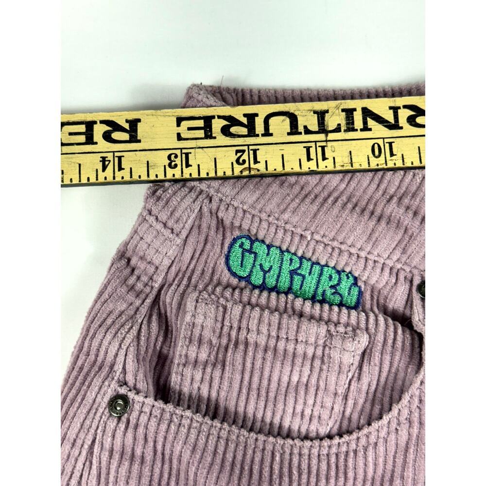 Empyre Corduroy Pants Womens Size 1 Lavender Purple Straight Wide Leg - Picture 10 of 12